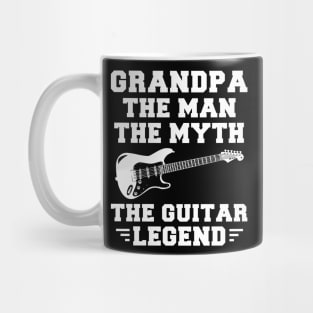 Grandpa, the Guitar Legend - Strumming Laughter into Life! Mug